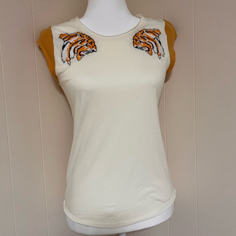 We the Free tiger appliqué tee.